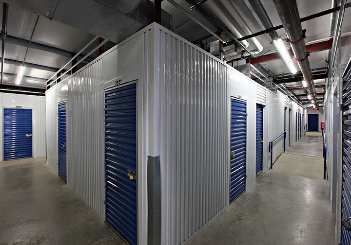 Indoor units at Freestate Self Storage.