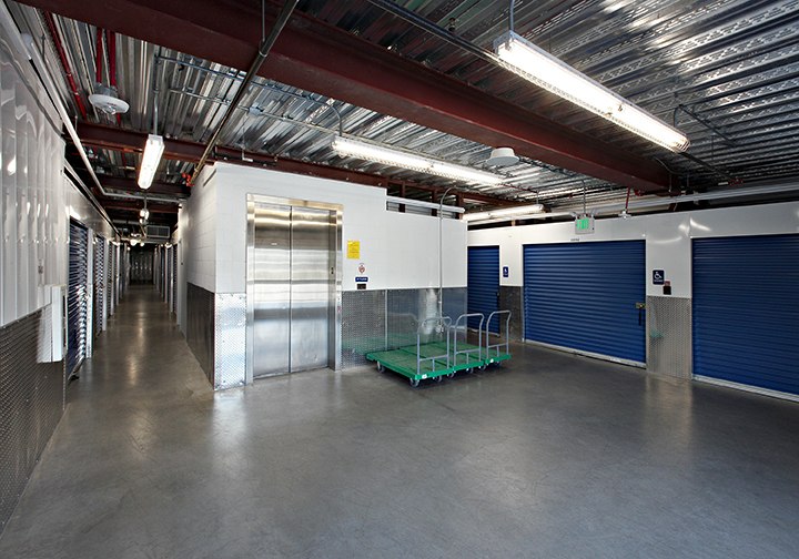 Indoor units at Self Storage Plus in Owing Mills.