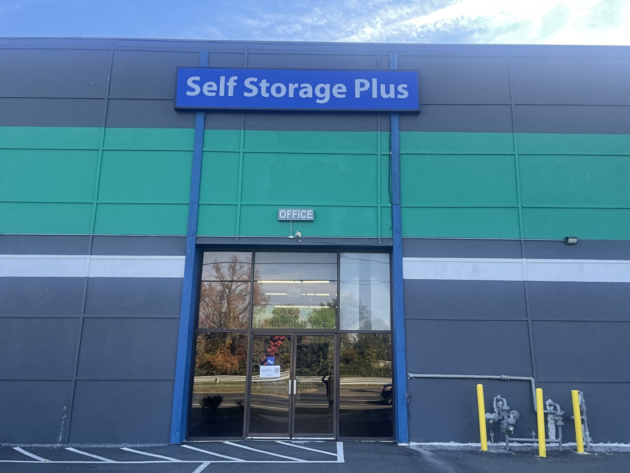 Entrance of Self Storage Plus Facility that is located in Hyattsville, MD