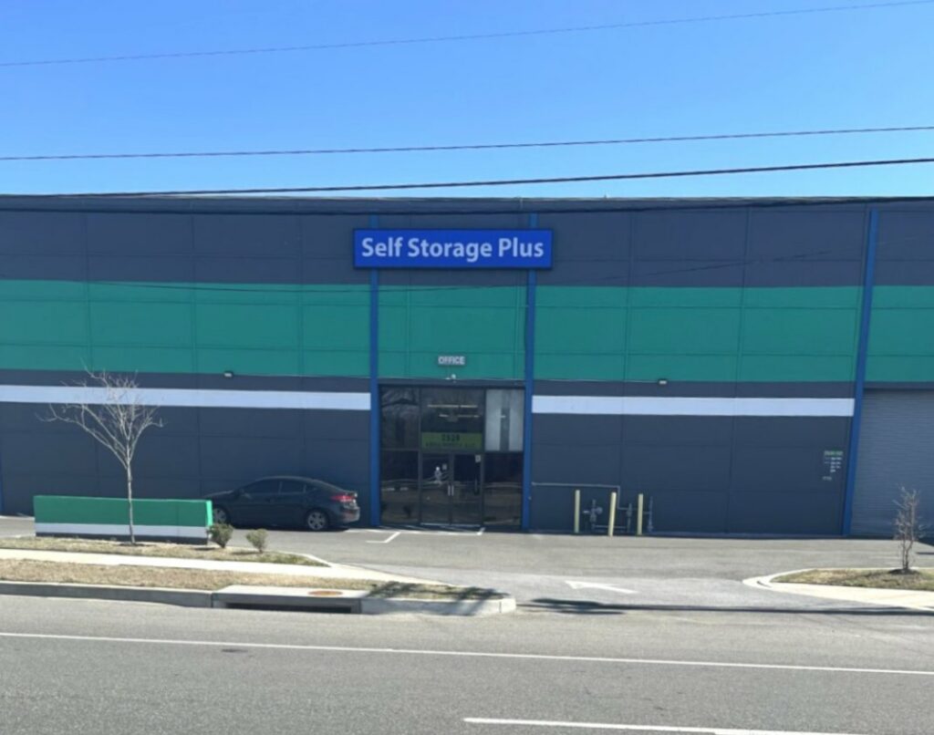 Exterior of Self Storage Plus in Hyattsville.