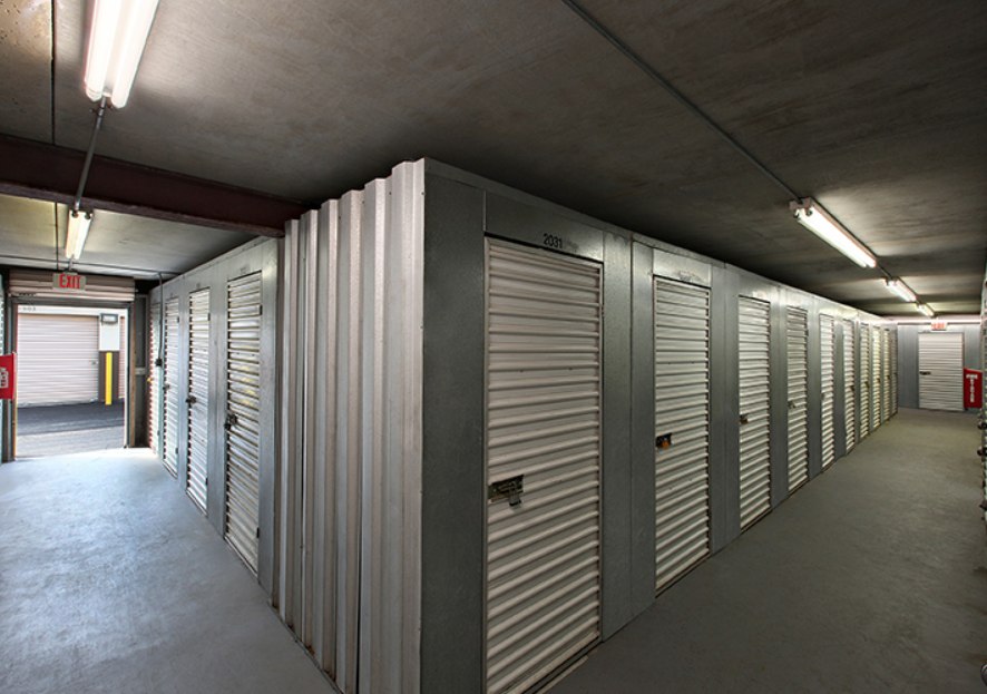 Indoor units at Seabrook Self Storage.