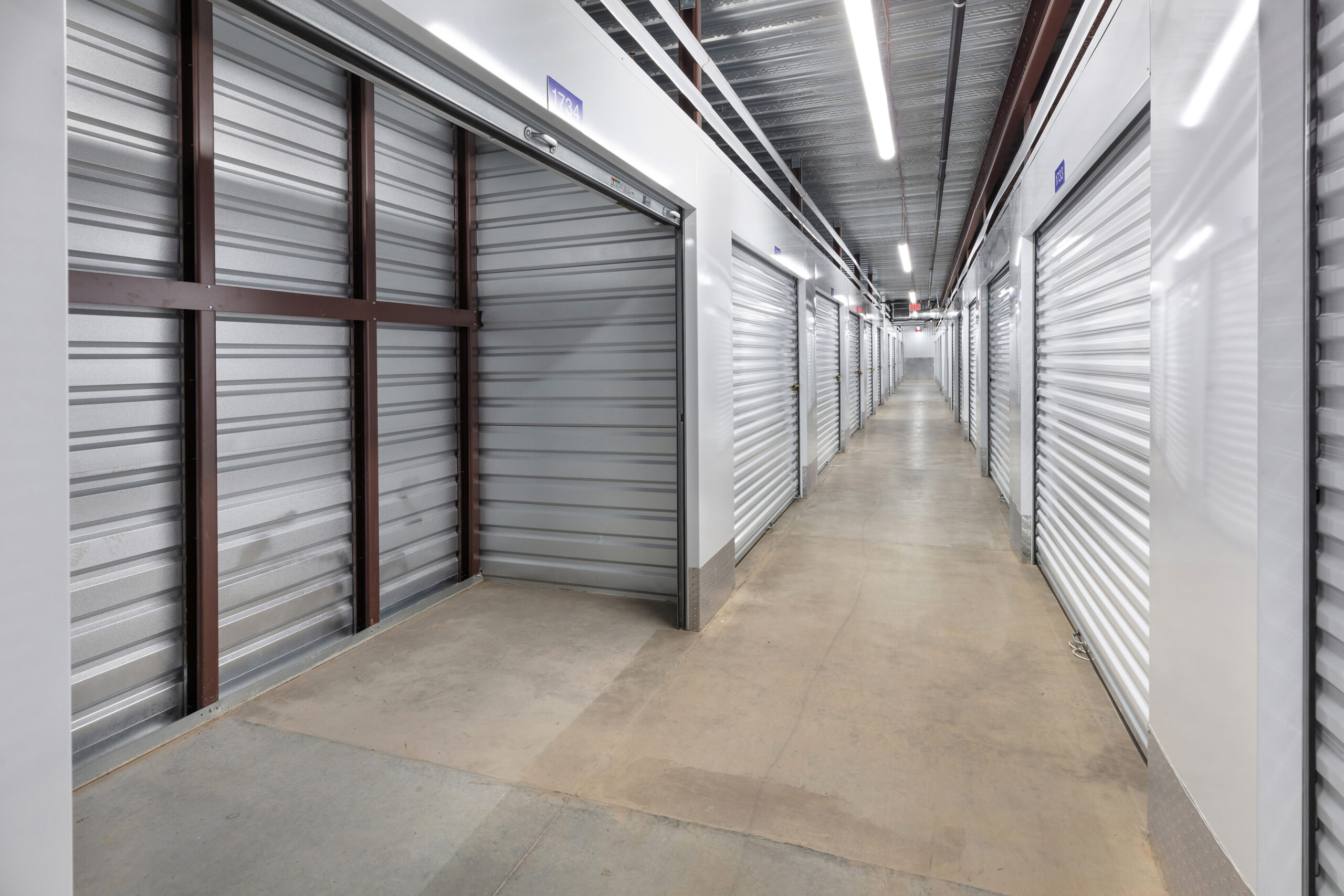 Indoor units at Self Storage Plus in Lanham.