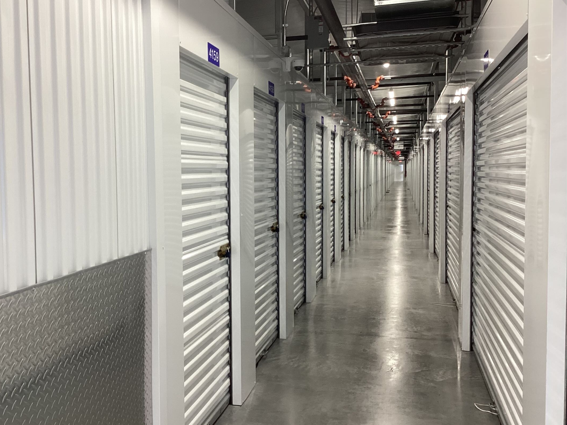 Indoor units at Self Storage Plus in Hanover.
