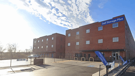Exterior view of Self Storage Plus - Lawrence Ave.